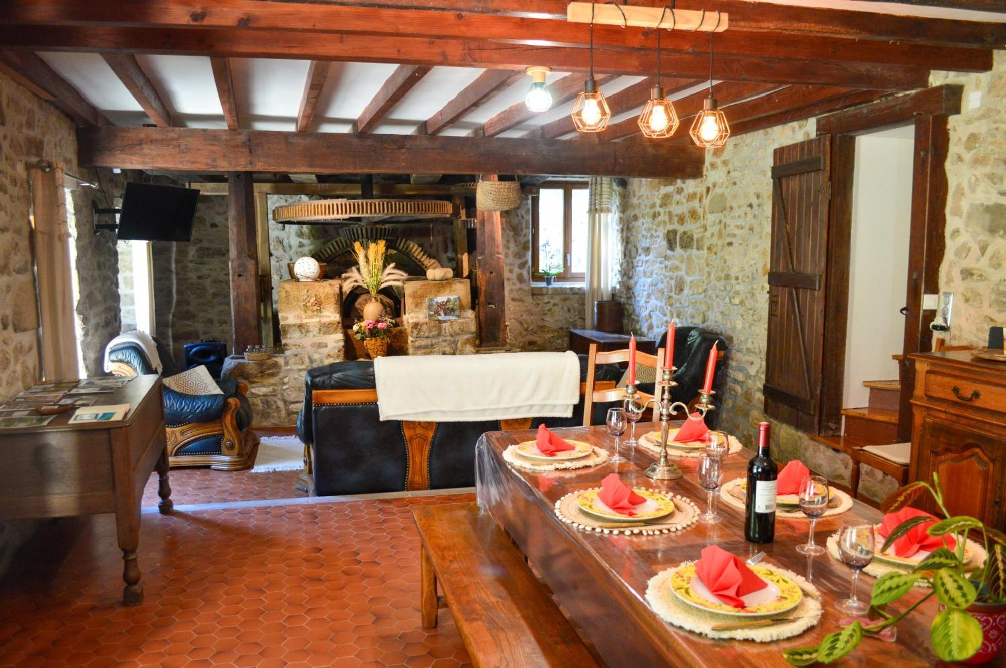 Authentique Moulin Tout Inclus-Moulin De Lavaugarde Thauron Exterior foto